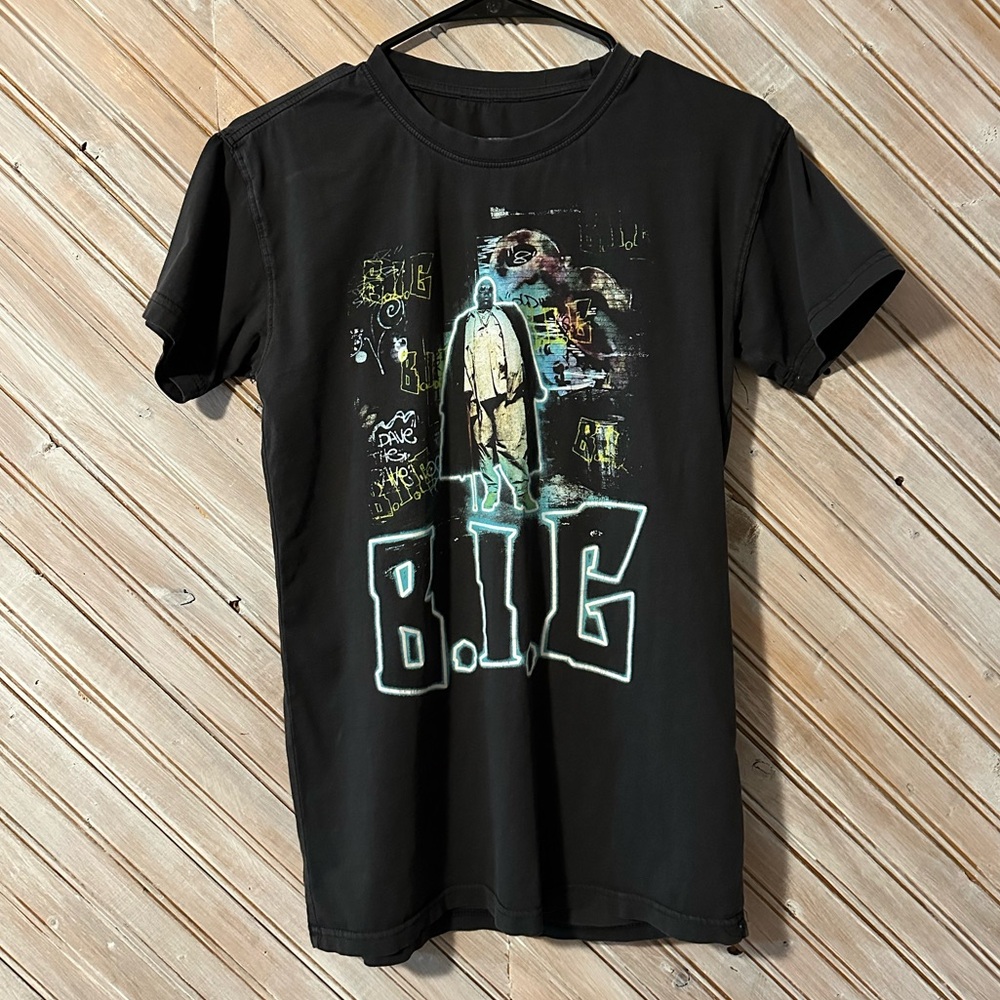 The Notorious B.I.G Biggie Smallz Rapper T Shirt Short Sleeve Music Fan